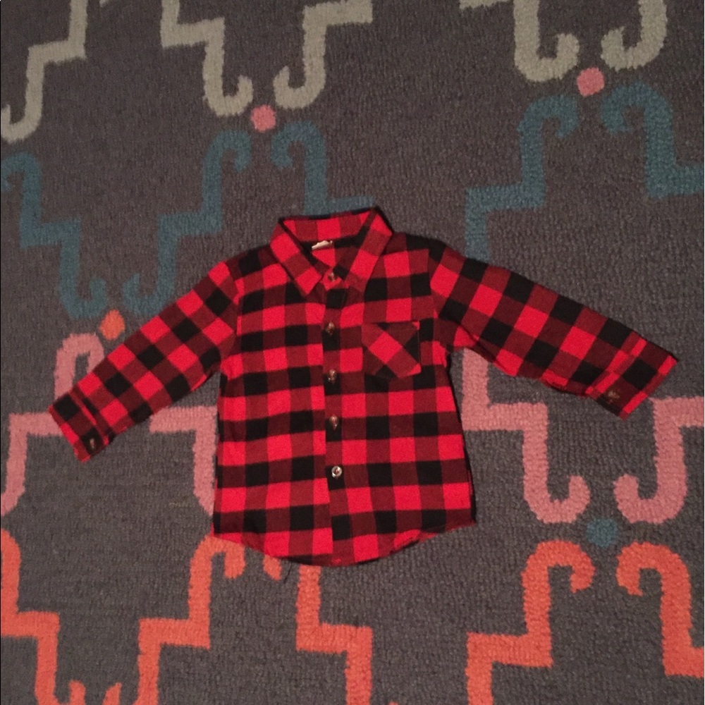 Kids flannel shirt NWOT